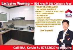 Blk 303 Canberra Road (Sembawang), HDB 4 Rooms #131823472